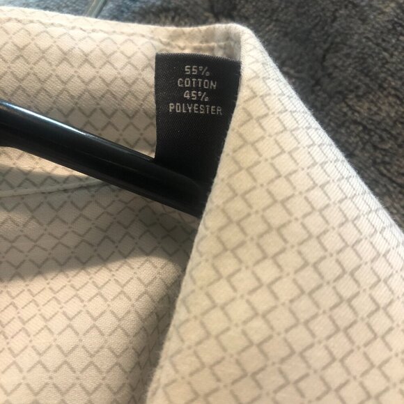 Van Heusen Flex Regular Fit Wrinkle Free classic button long sleeve sz 17 - Picture 5 of 5